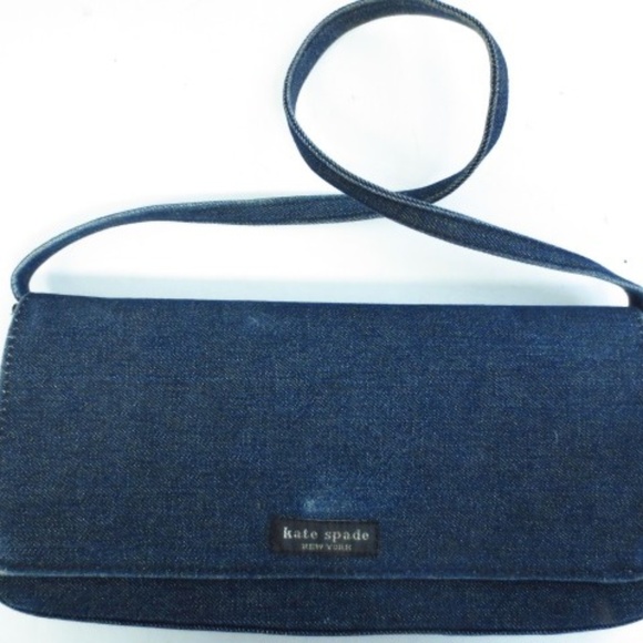 kate spade Handbags - vintage kate spade denim small shoulder bag
